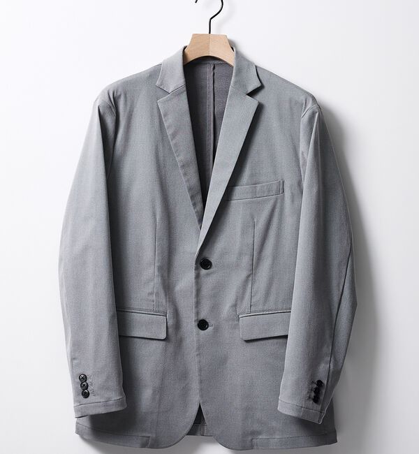 ABAHOUSE「【セットアップ対応】COOL DRY TOUCH ジャケット /接触冷感 /吸水」|テーラードジャケット|