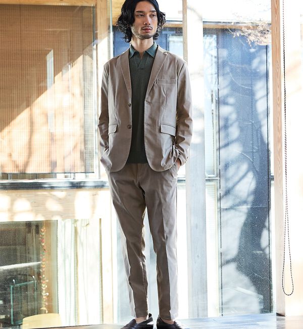 ABAHOUSE「【上下2点SET】COOL DRY TOUCH セットアップ/スーツ ジャケット」|スーツ|