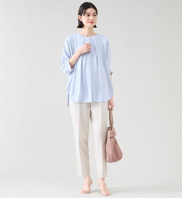 TIARA「《WEB限定カラーあり》2wayドルマンスリーブブラウス」|シャツ・ブラウス|