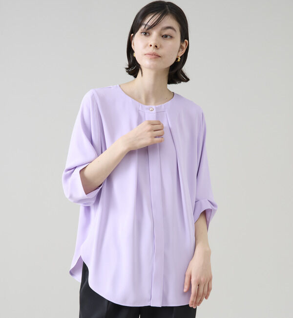 TIARA「《WEB限定カラーあり》2wayドルマンスリーブブラウス」|シャツ・ブラウス|