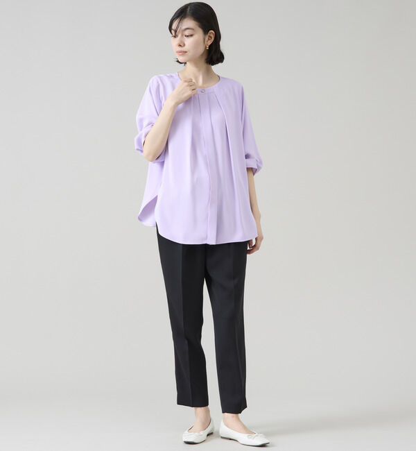 TIARA「《WEB限定カラーあり》2wayドルマンスリーブブラウス」|シャツ・ブラウス|