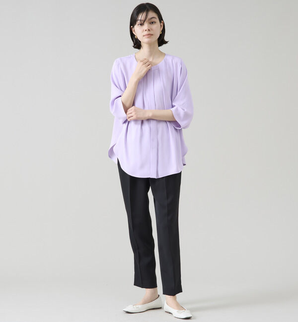 TIARA「《WEB限定カラーあり》2wayドルマンスリーブブラウス」|シャツ・ブラウス|