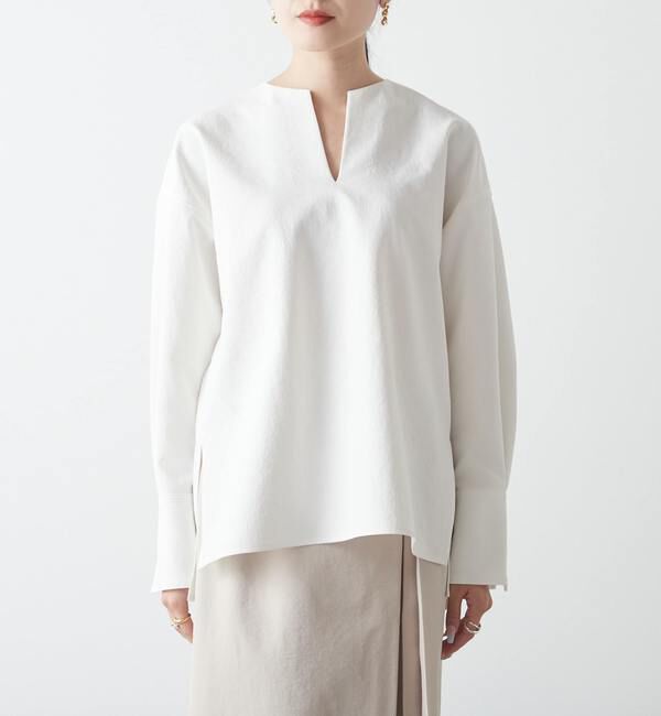 Liesse「スキッパーシャツ」|シャツ・ブラウス|