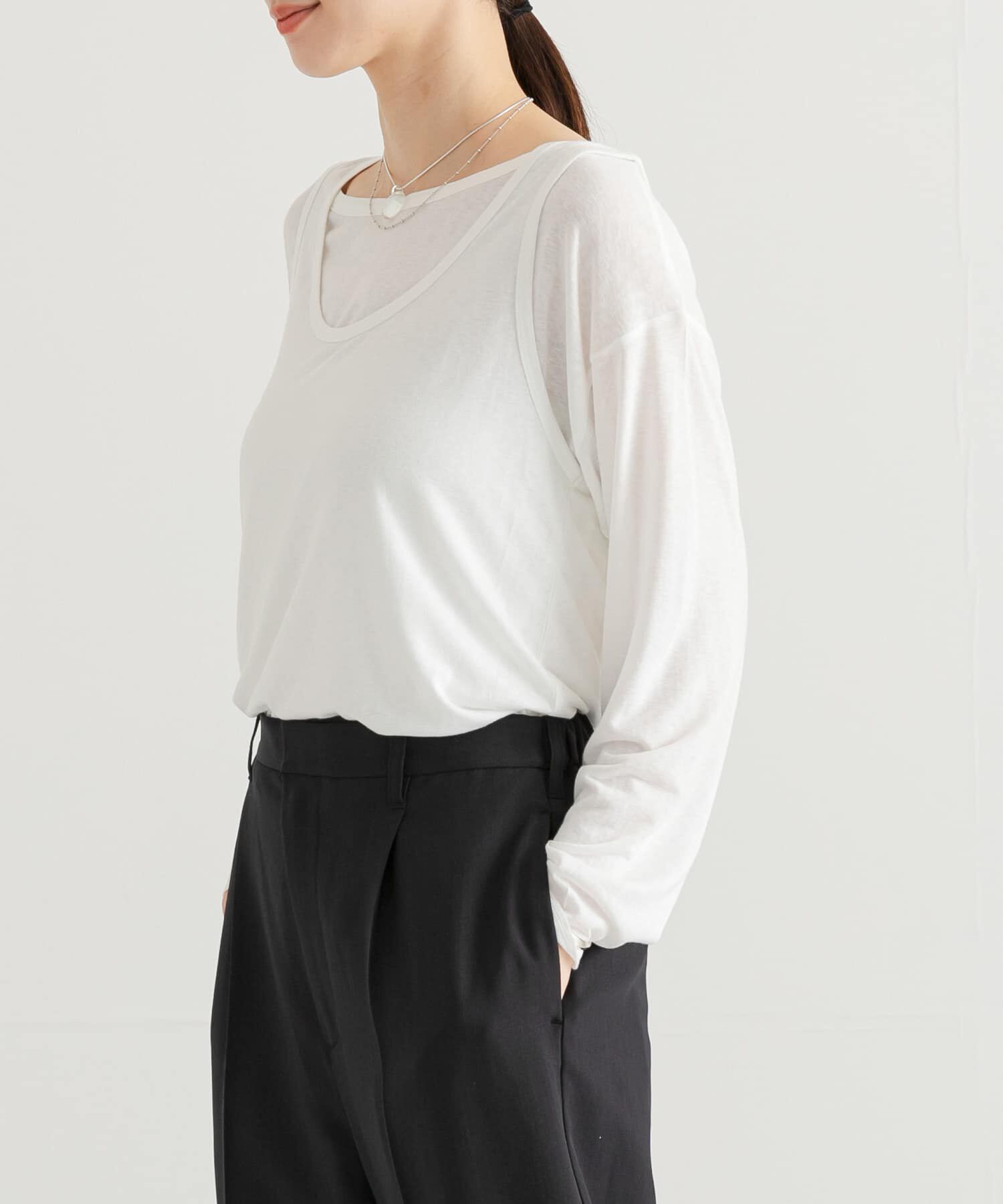 URBAN RESEARCH「ルーズシアーカットソー」|Tシャツ・カットソー|