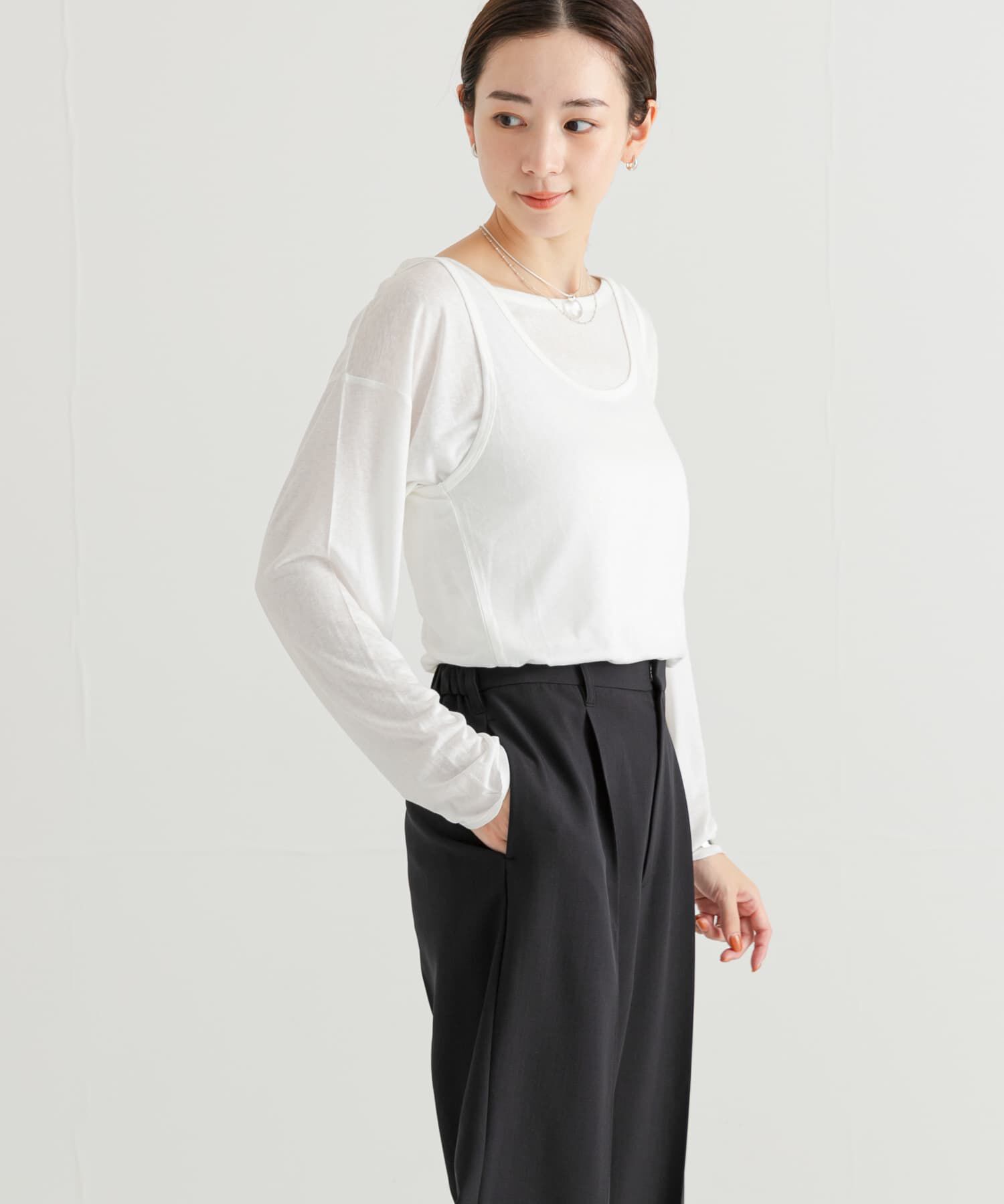 URBAN RESEARCH「ルーズシアーカットソー」|Tシャツ・カットソー|