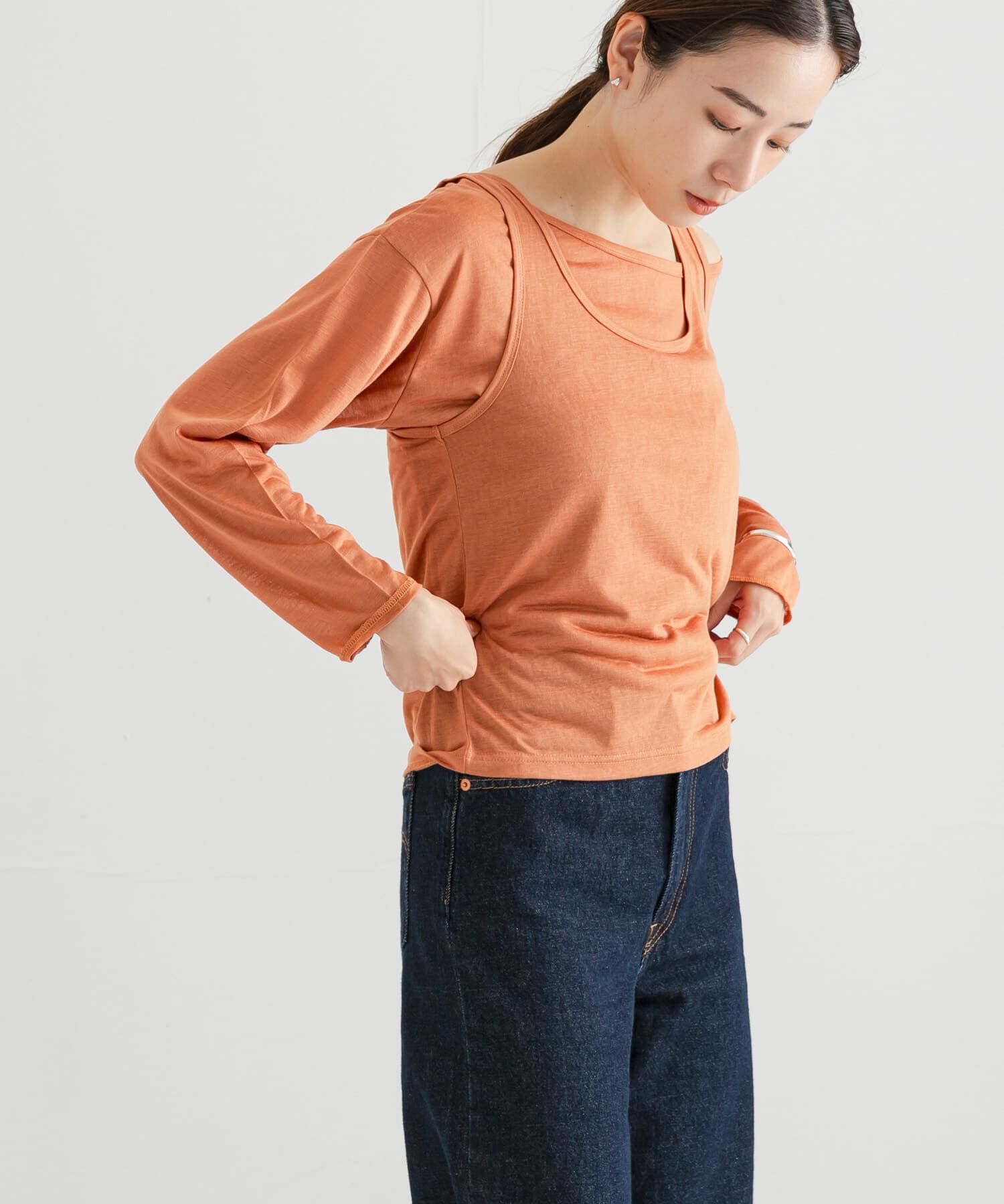 URBAN RESEARCH「ルーズシアーカットソー」|Tシャツ・カットソー|