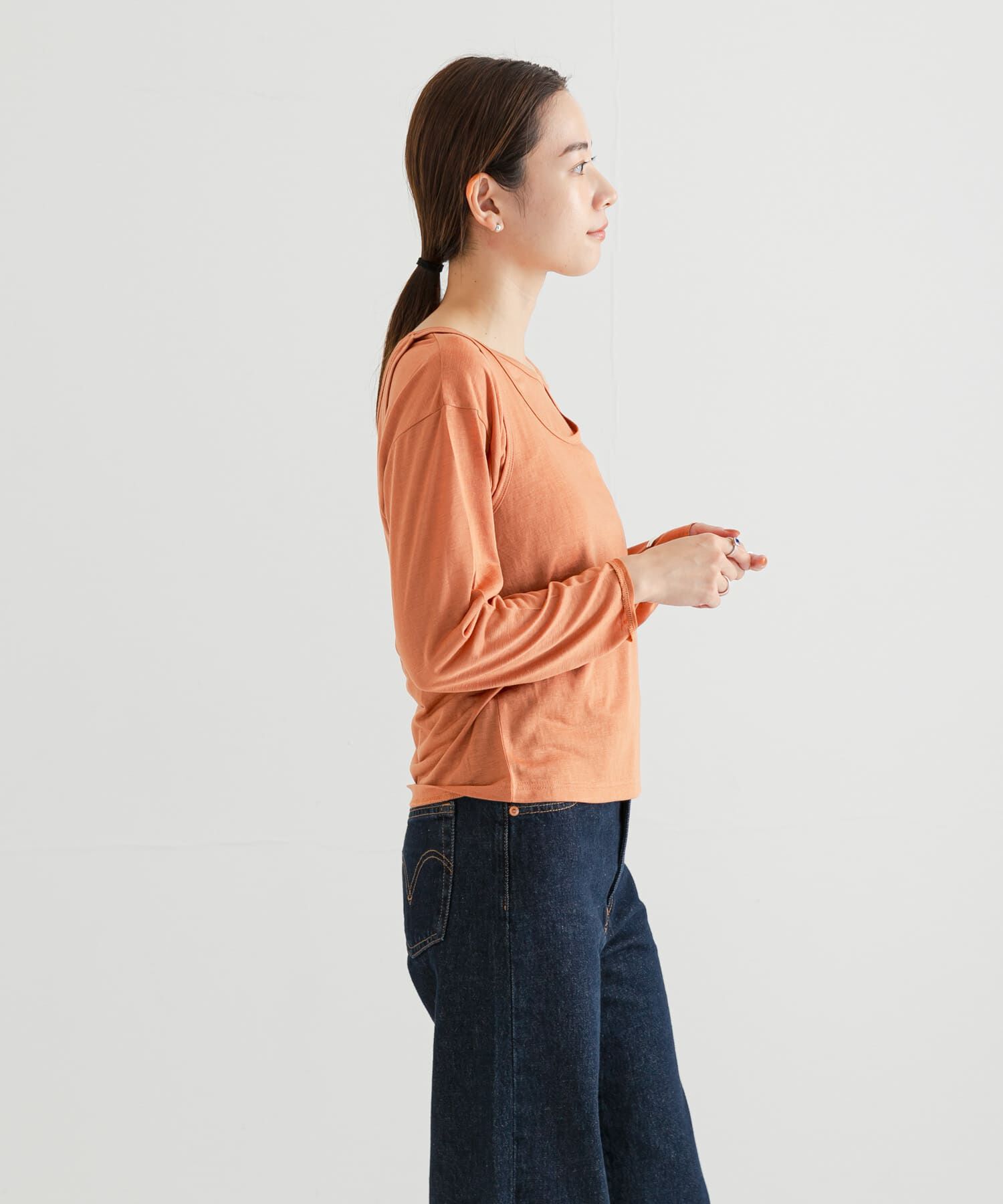 URBAN RESEARCH「ルーズシアーカットソー」|Tシャツ・カットソー|