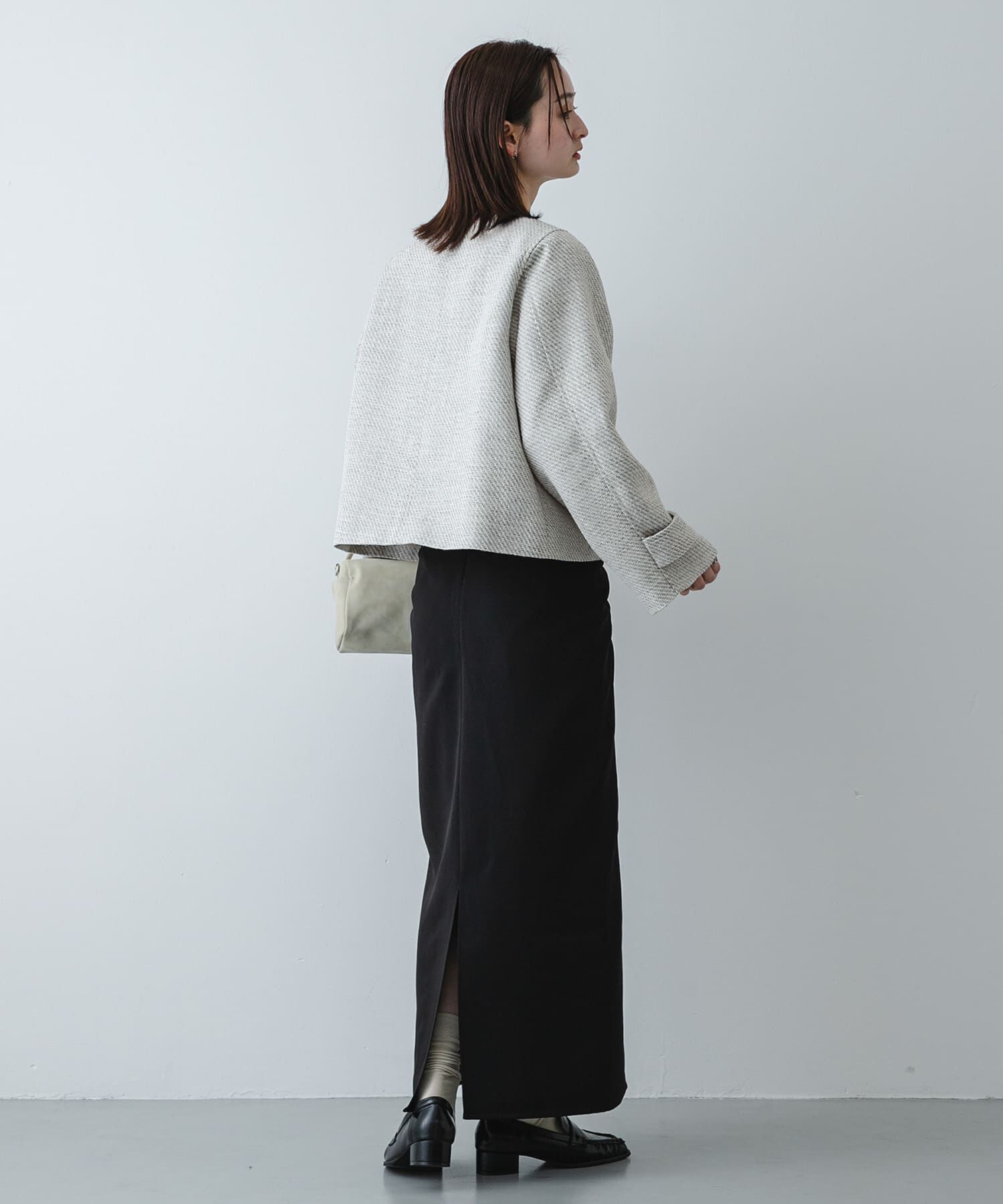 SENSE OF PLACE by URBAN RESEARCH「ツイードノーカラージャケット」|ノーカラージャケット|