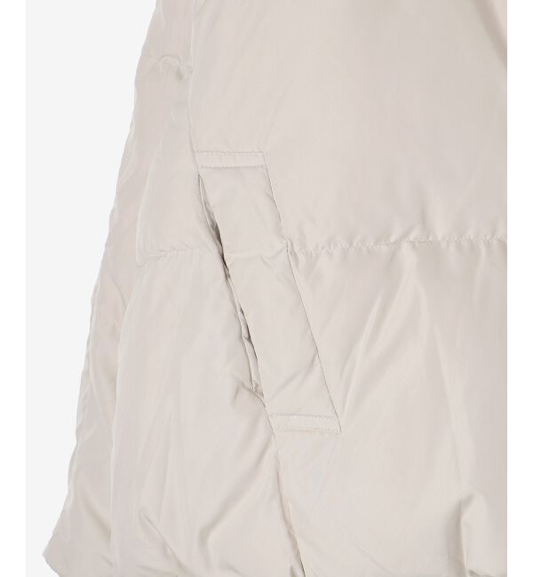  「プリーツレイヤードフードショートダウン」|ダウン|