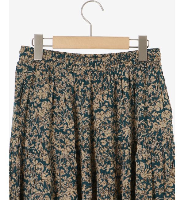  「《手洗い可能》Fanaka別注フラワープリントスカート」|スカート|