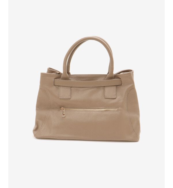  「MILLELAFIRENZE金具付きレザートートバッグ」|トートバッグ|