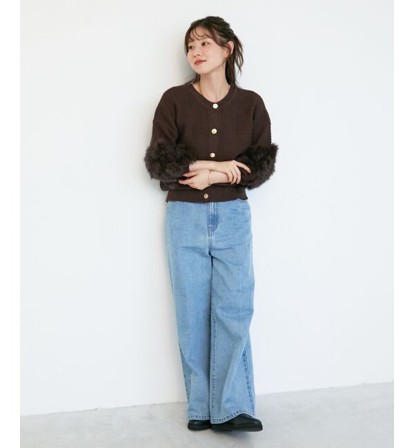  「《手洗い可能》TORRAZZO DONNA別注ラビットファーニット」|ニット・セーター|