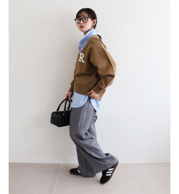  「ツイードライクイージーワイドパンツ」|その他|