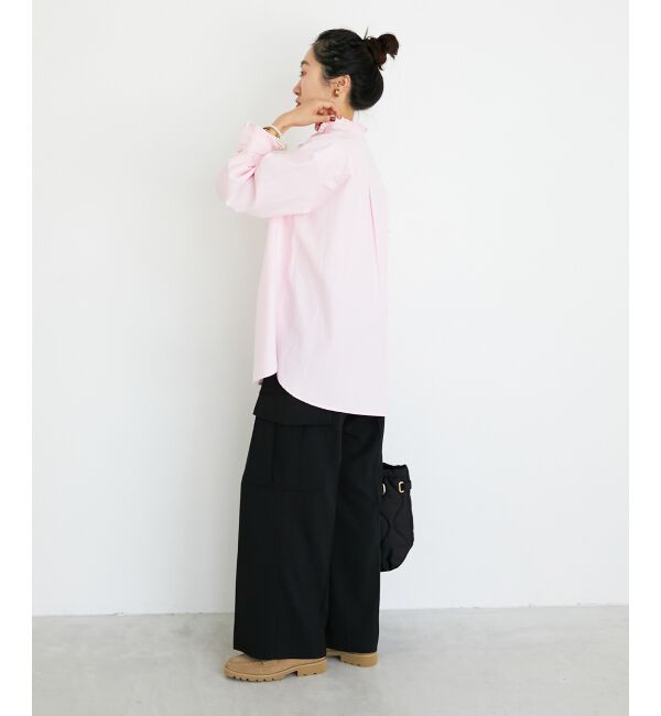  「プリーツカラーシャツ」|シャツ・ブラウス|