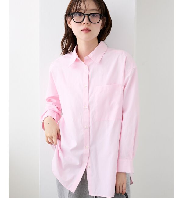  「レギュラーカラーオーバーシャツ」|シャツ・ブラウス|