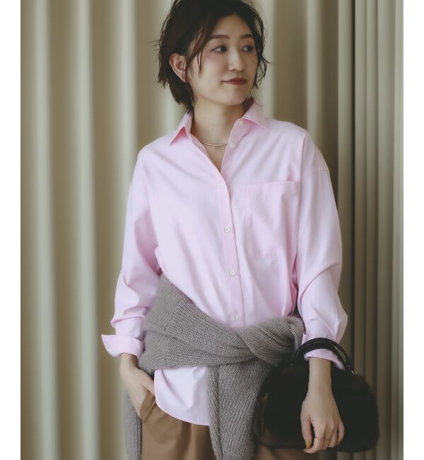  「レギュラーカラーオーバーシャツ」|シャツ・ブラウス|