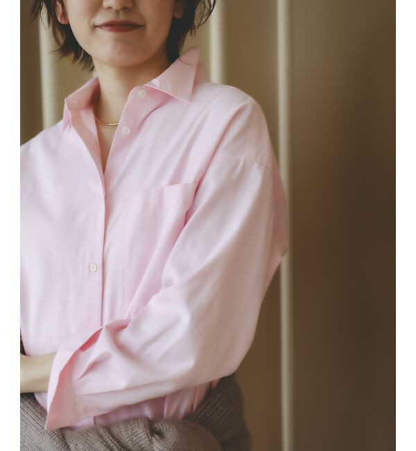  「レギュラーカラーオーバーシャツ」|シャツ・ブラウス|