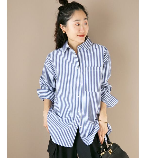  「レギュラーカラーオーバーシャツ」|シャツ・ブラウス|