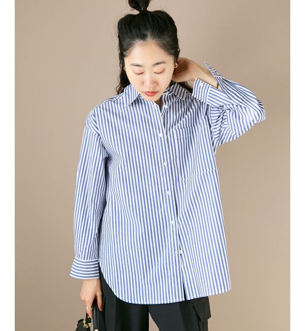 「レギュラーカラーオーバーシャツ」|シャツ・ブラウス|