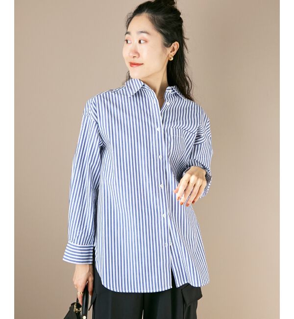  「レギュラーカラーオーバーシャツ」|シャツ・ブラウス|