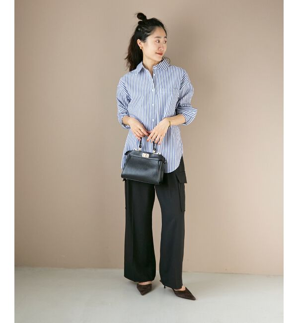  「レギュラーカラーオーバーシャツ」|シャツ・ブラウス|