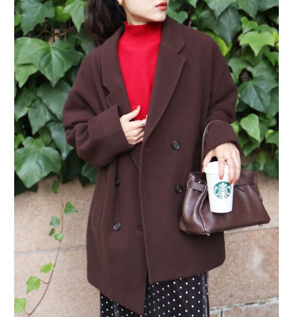  「ウールオーバーチェスターハーフコート」|チェスターコート|