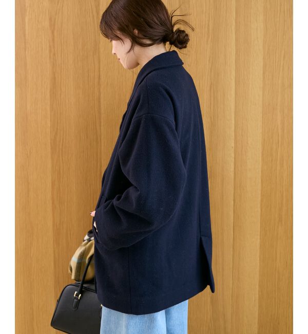  「ウールオーバーチェスターハーフコート」|チェスターコート|