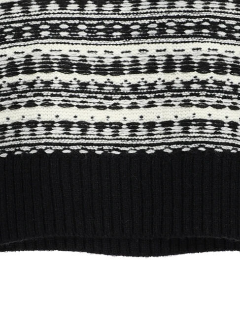  「Vネックジャガードニットプルオーバー」|ニット・セーター|