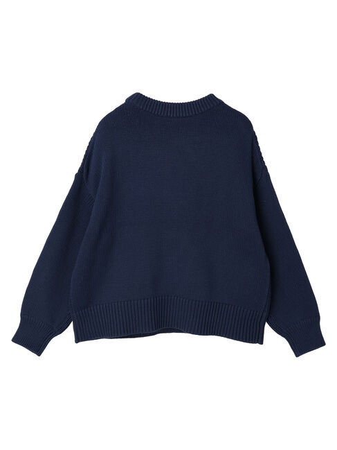 AMERICAN HOLIC「2WAY編み違いニットプルオーバー」|ニット・セーター|