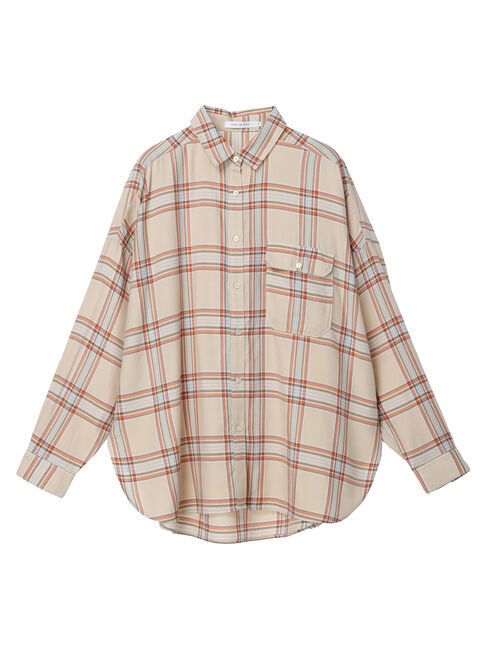  「とろみバックタックBIGシャツ」|シャツ・ブラウス|