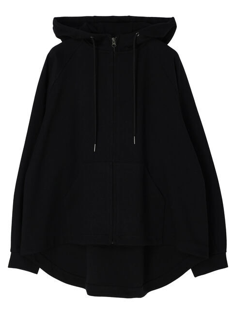  「ポンチバックフレアZIPパーカー」|カーディガン|