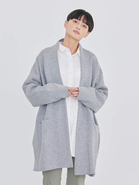  「バイカラーニットコーディガン」|カーディガン|