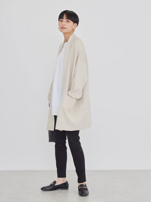  「バイカラーニットコーディガン」|カーディガン|