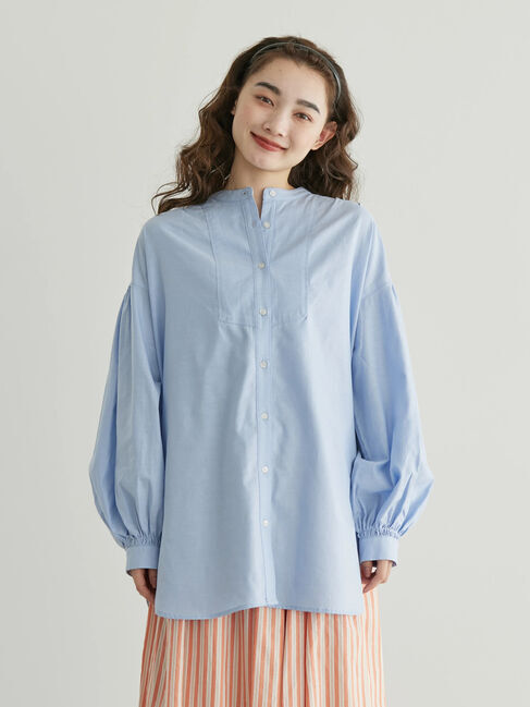 AMERICAN HOLIC「SET　ニットベスト+ボリュームスリーブシャツ」|ニット・セーター|