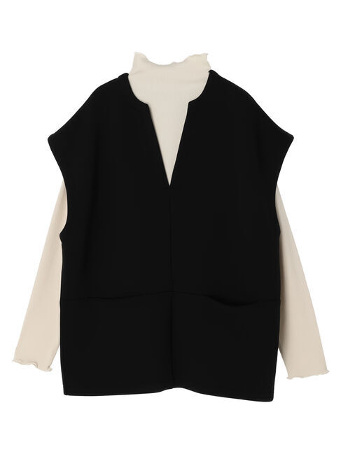 AMERICAN HOLIC「SET　ポンチベスト+シアーカットプルオーバー」|Tシャツ・カットソー|