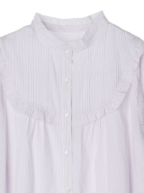  「ピコフリルレース切替ブラウス」|シャツ・ブラウス|