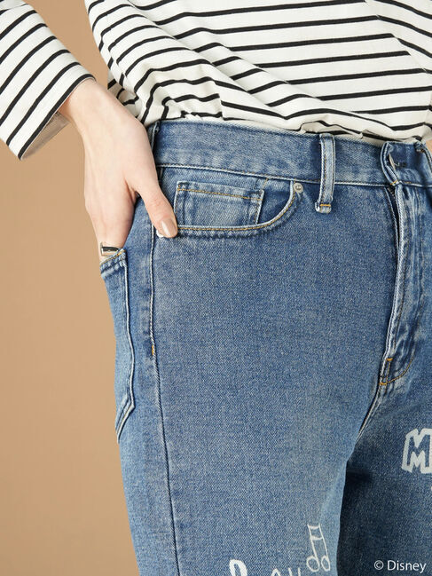  「Mickey/プリントデニムパンツ」|その他|