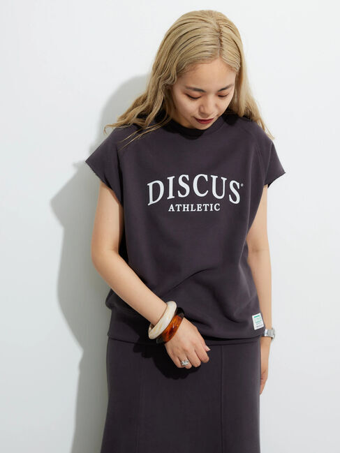  「DISCUS フレンチテリーノースリーブ プルオーバー」|Tシャツ・カットソー|