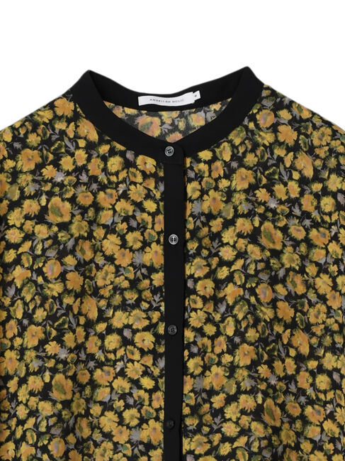 AMERICAN HOLIC「バイカラーアソートプリントブラウス」|シャツ・ブラウス|