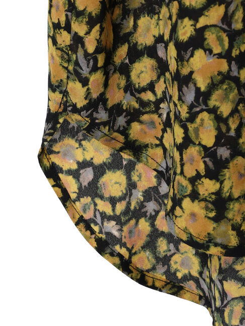 AMERICAN HOLIC「バイカラーアソートプリントブラウス」|シャツ・ブラウス|