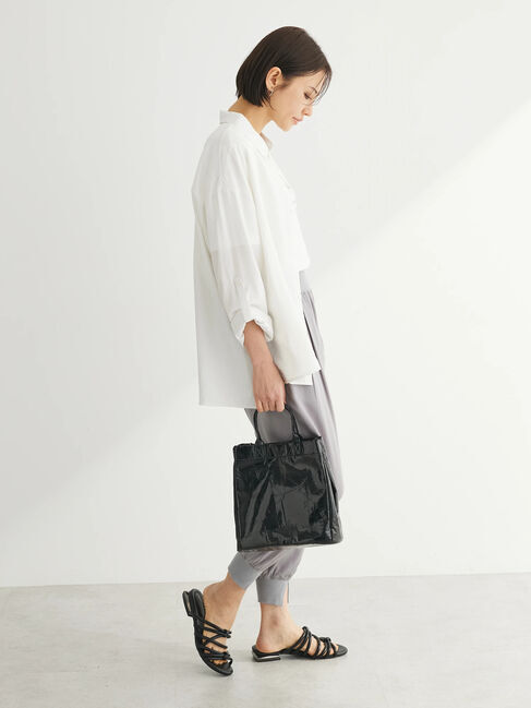 Green Parks「ワッシャーシアーシャツ」|シャツ・ブラウス|