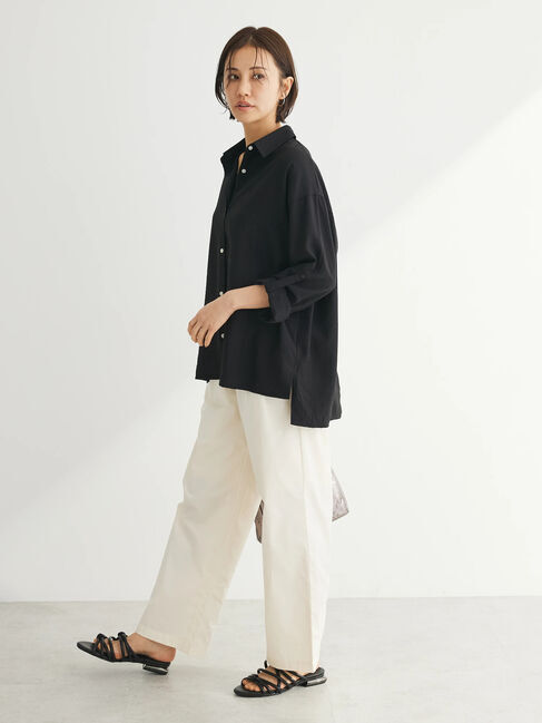 Green Parks「ワッシャーシアーシャツ」|シャツ・ブラウス|