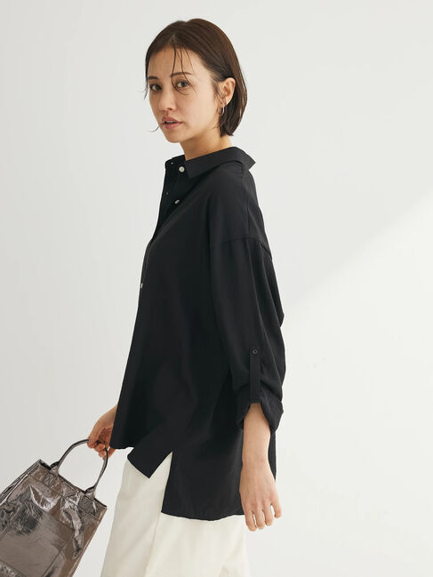 Green Parks「ワッシャーシアーシャツ」|シャツ・ブラウス|