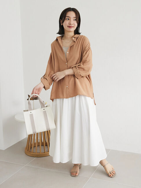 Green Parks「ワッシャーシアーシャツ」|シャツ・ブラウス|