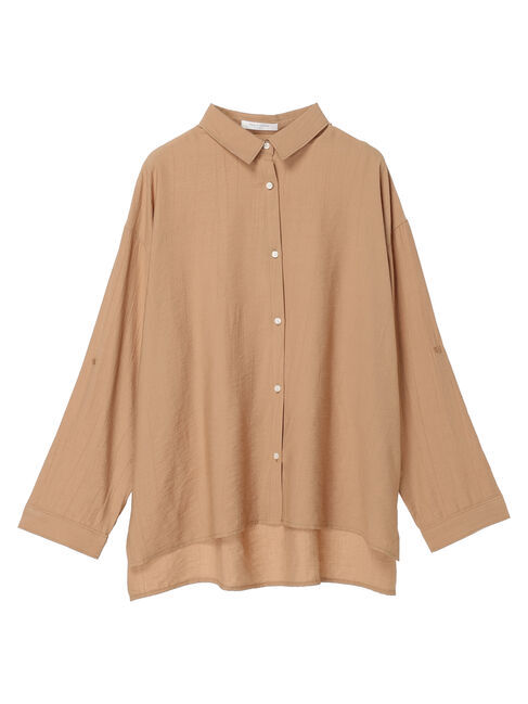 Green Parks「ワッシャーシアーシャツ」|シャツ・ブラウス|