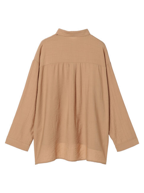 Green Parks「ワッシャーシアーシャツ」|シャツ・ブラウス|