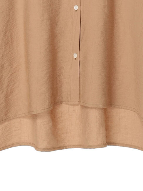 Green Parks「ワッシャーシアーシャツ」|シャツ・ブラウス|