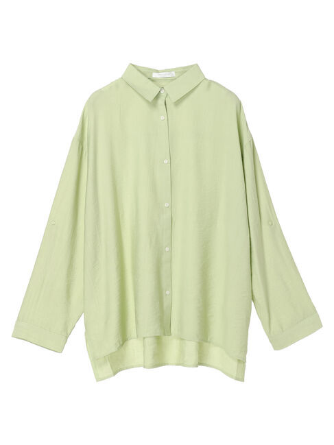 Green Parks「ワッシャーシアーシャツ」|シャツ・ブラウス|