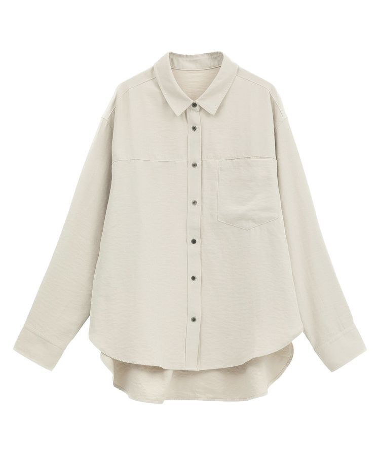 YECCA VECCA「ピーチ起毛シャツ」|シャツ・ブラウス|