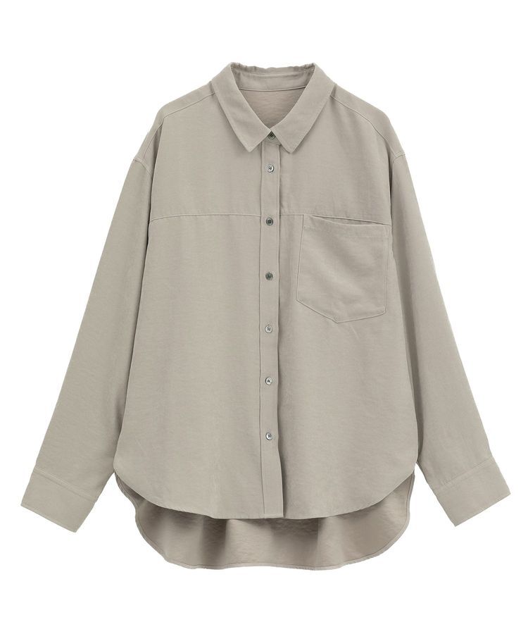 YECCA VECCA「ピーチ起毛シャツ」|シャツ・ブラウス|